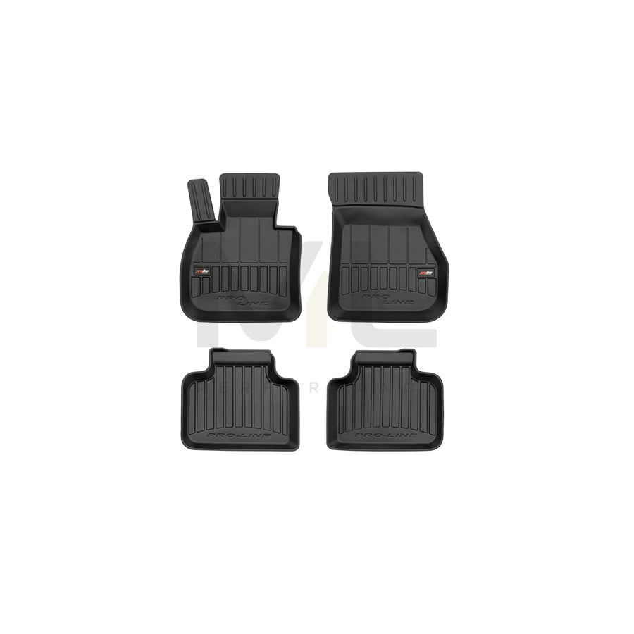 FROGUM Tailored, ProLine 3D426979 Floor mat set for MINI Countryman (F60) Elastomer, Front and Rear, Quantity: 4, Black, (LHD)