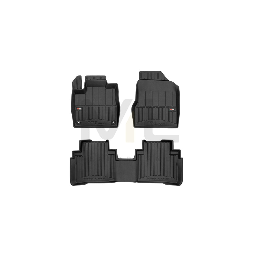 FROGUM Tailored, ProLine 3D427129 Floor mat set for NISSAN Murano I (Z50) Elastomer, Front and Rear, Quantity: 4, Black, (LHD)