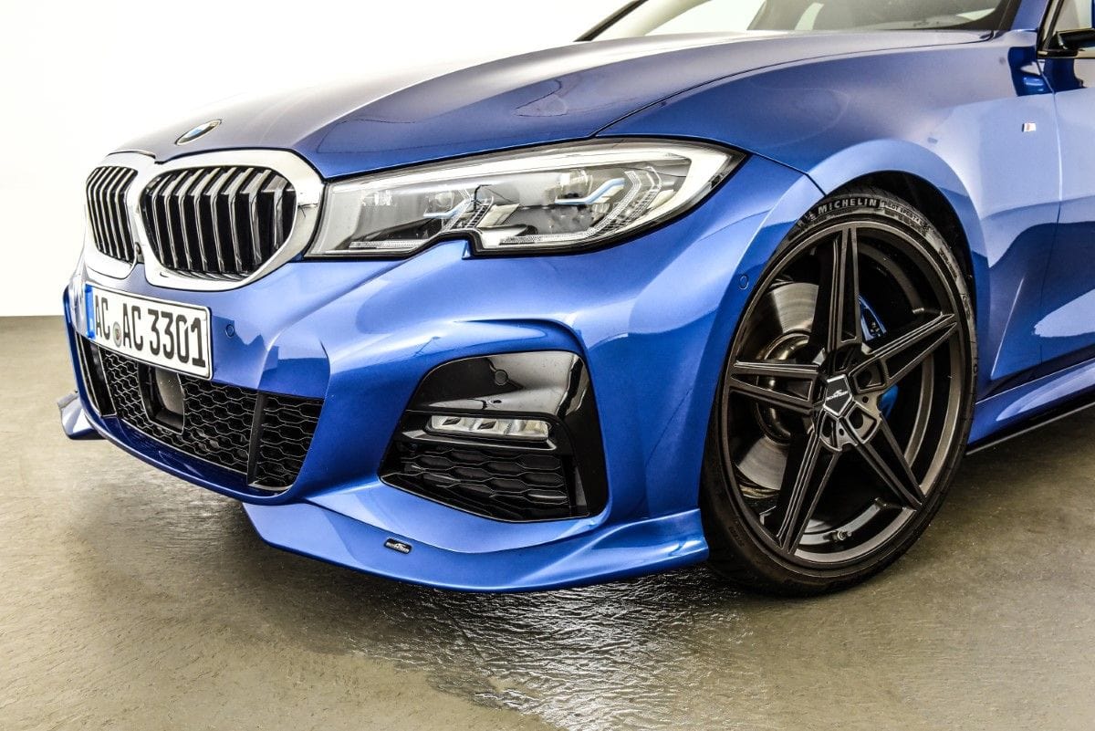 AC Schnitzer BMW G20 G21 Front Spoiler Elements (Inc. 318i, 320d, 330i & M340i) - ML Performance US