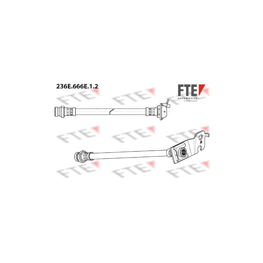 FTE 236E.666E.1.2 Brake Hose for KIA Picanto I (Sa)