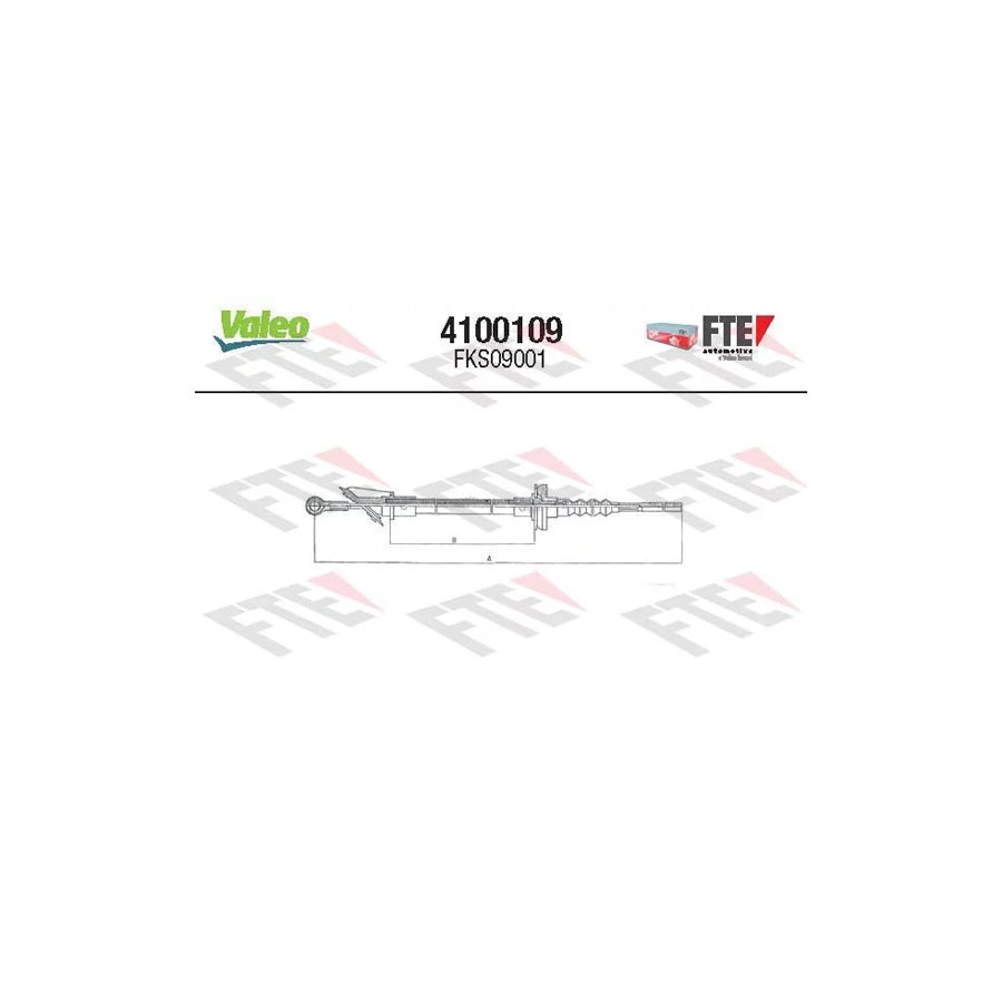 FTE 4100109 Clutch Cable