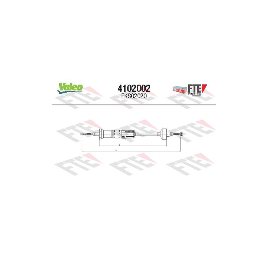 FTE 4102002 Clutch Cable