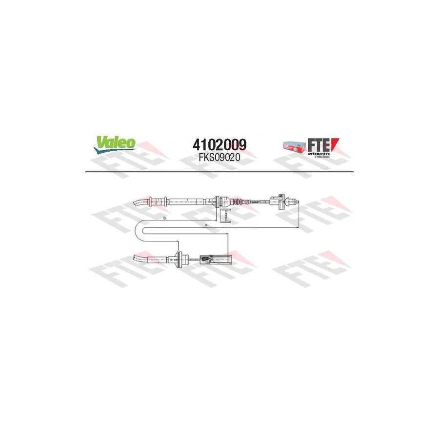 FTE 4102009 Clutch Cable