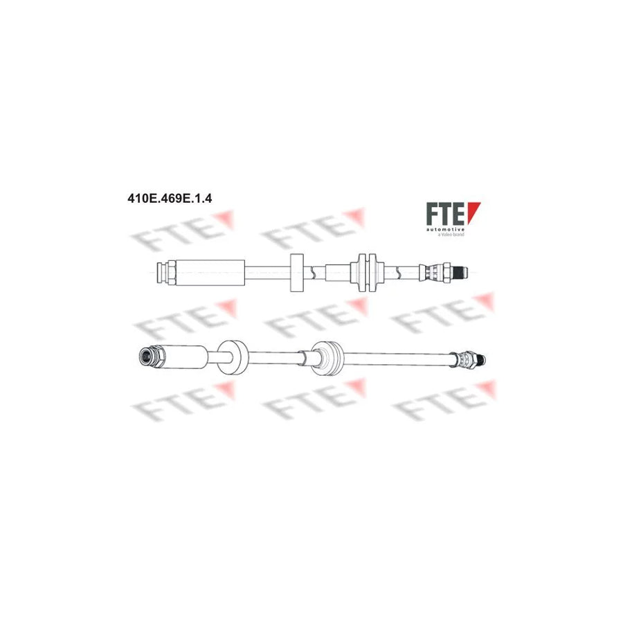 FTE 410E.469E.1.4 Brake Hose for Alfa Romeo Giulietta Hatchback (940)