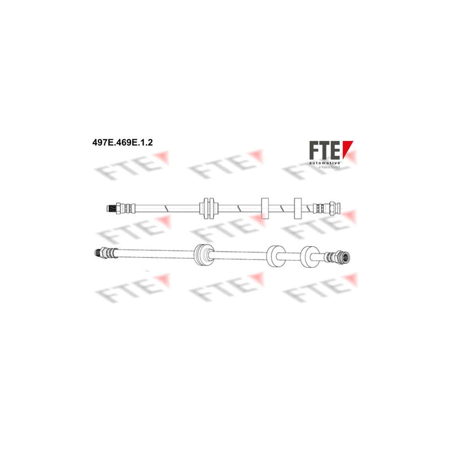 FTE 497E.469E.1.2 Brake Hose for Fiat Doblo