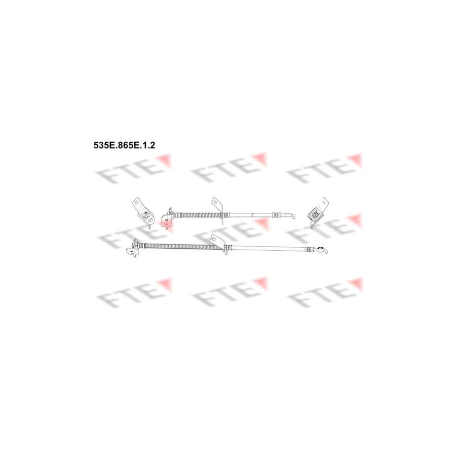 FTE 535E.865E.1.2 Brake Hose