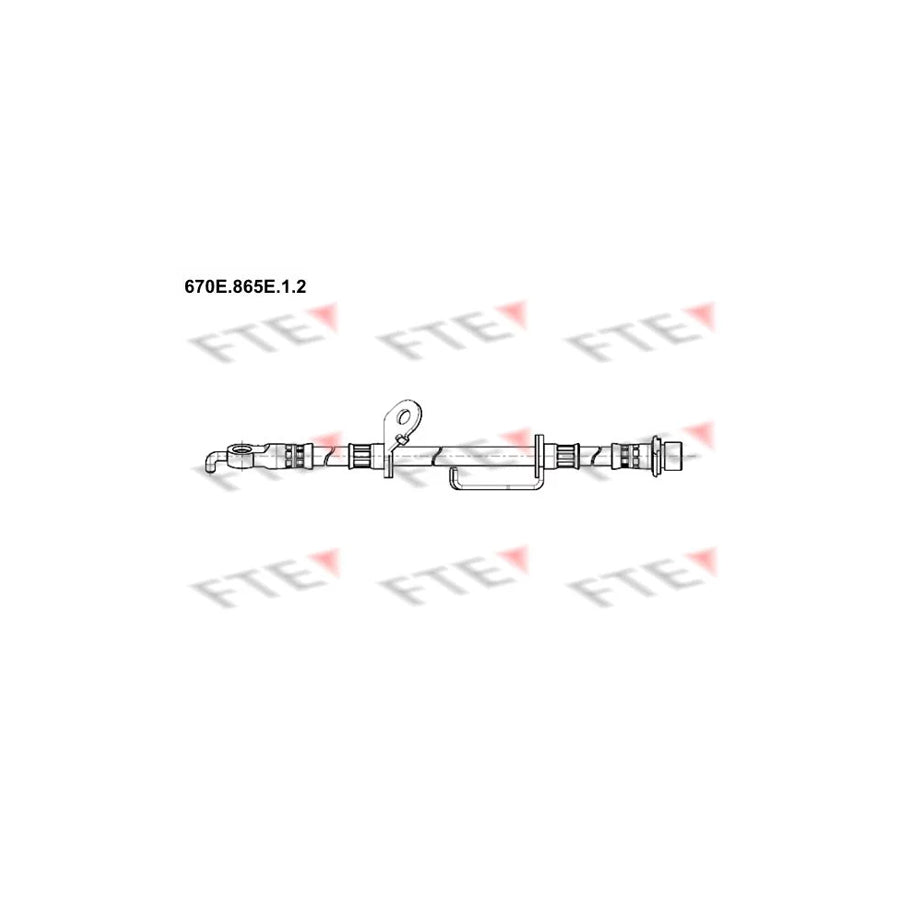 FTE 670E.865E.1.2 Brake Hose