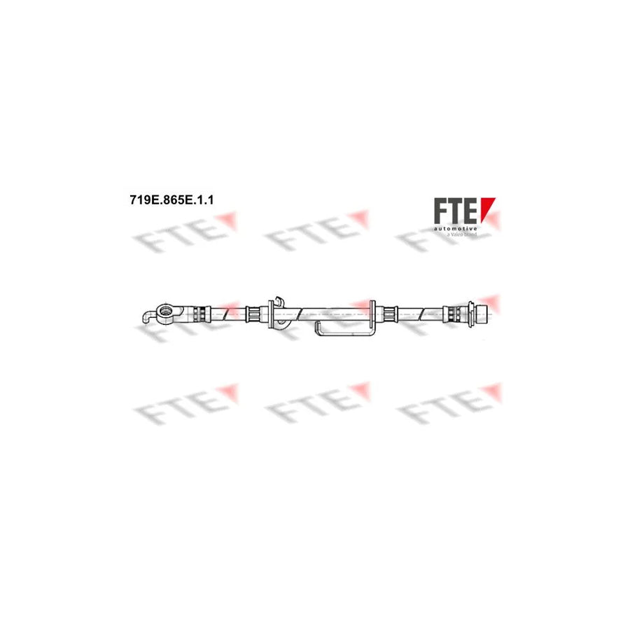 FTE 719E.865E.1.1 Brake Hose for Toyota Prius III Hatchback (Xw30)