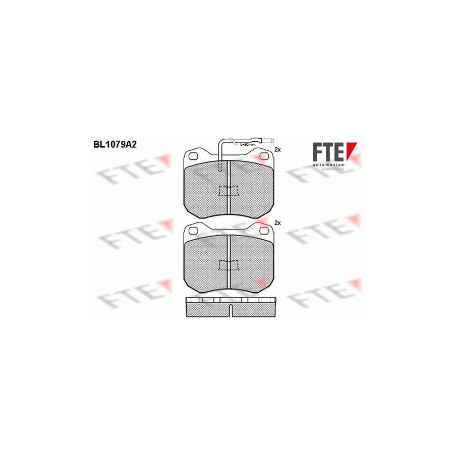 FTE 9010025 Brake Pad Set