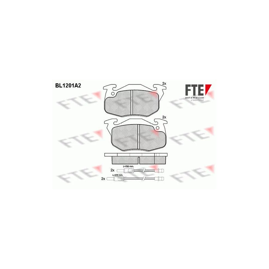 FTE 9010058 Brake Pad Set