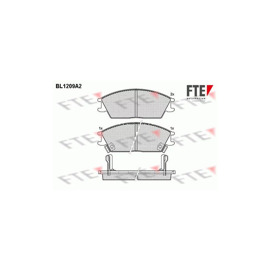 FTE 9010062 Brake Pad Set