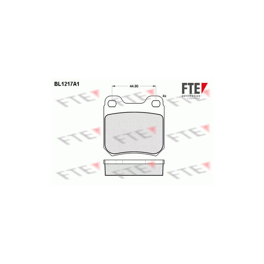 FTE 9010064 Brake Pad Set