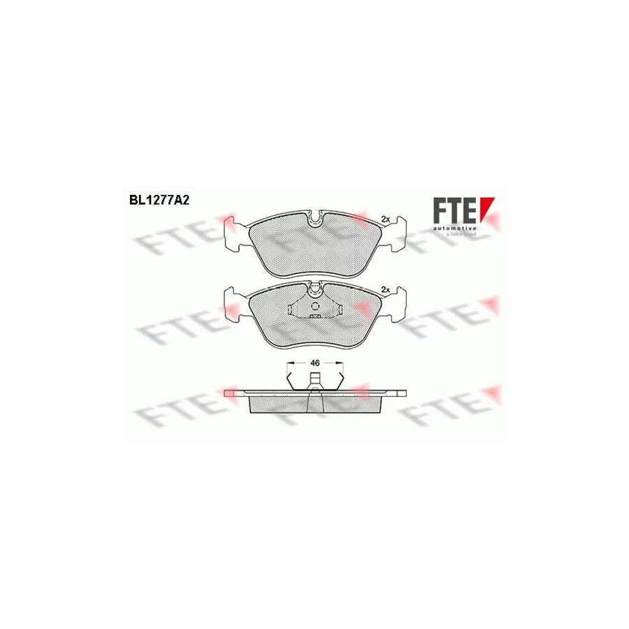 FTE 9010086 Brake Pad Set