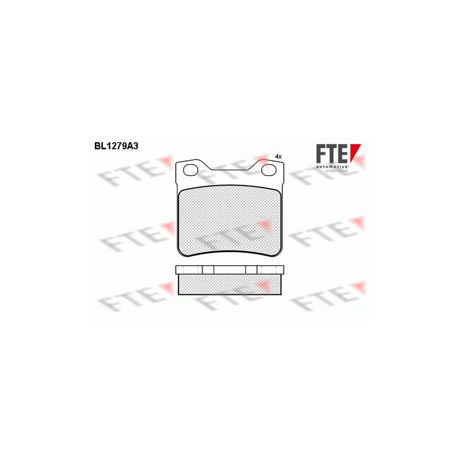 FTE 9010089 Brake Pad Set