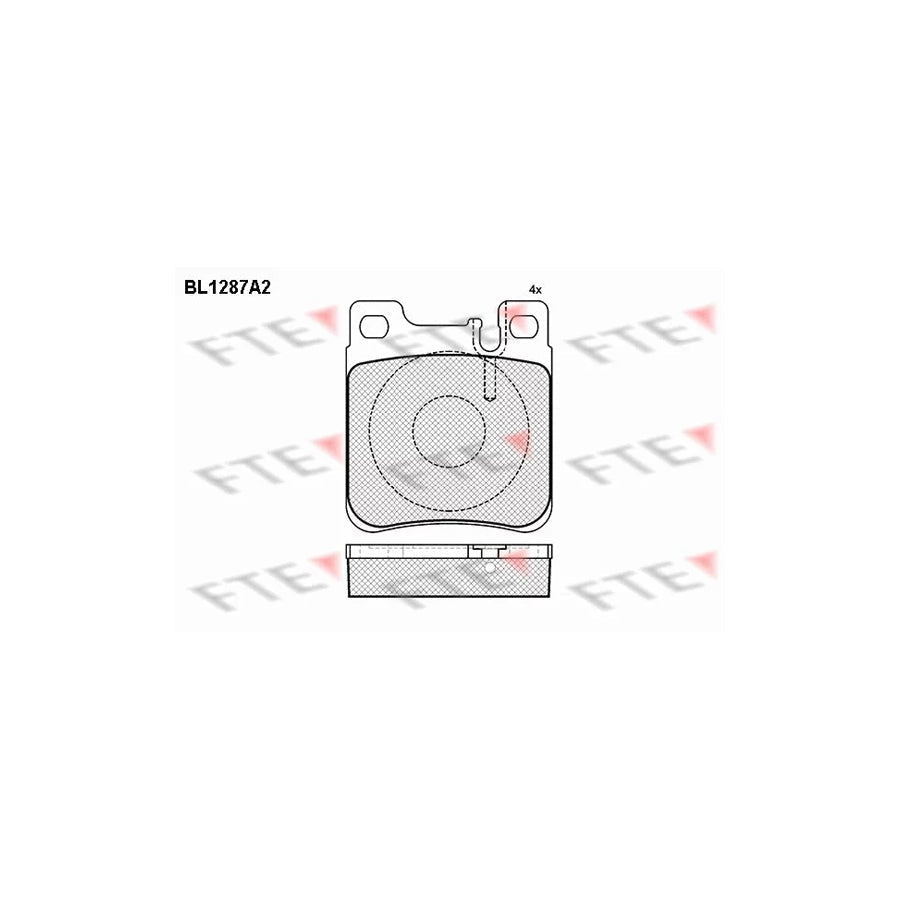 FTE 9010092 Brake Pad Set