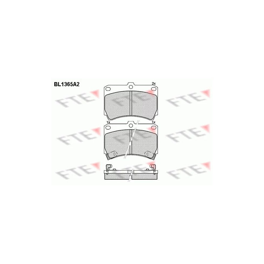 FTE 9010143 Brake Pad Set