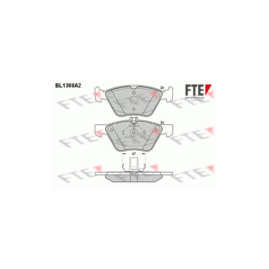 FTE 9010147 Brake Pad Set