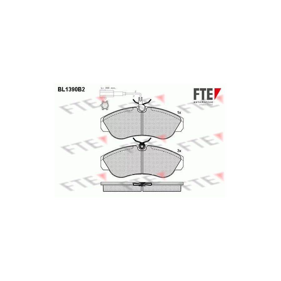 FTE 9010163 Brake Pad Set
