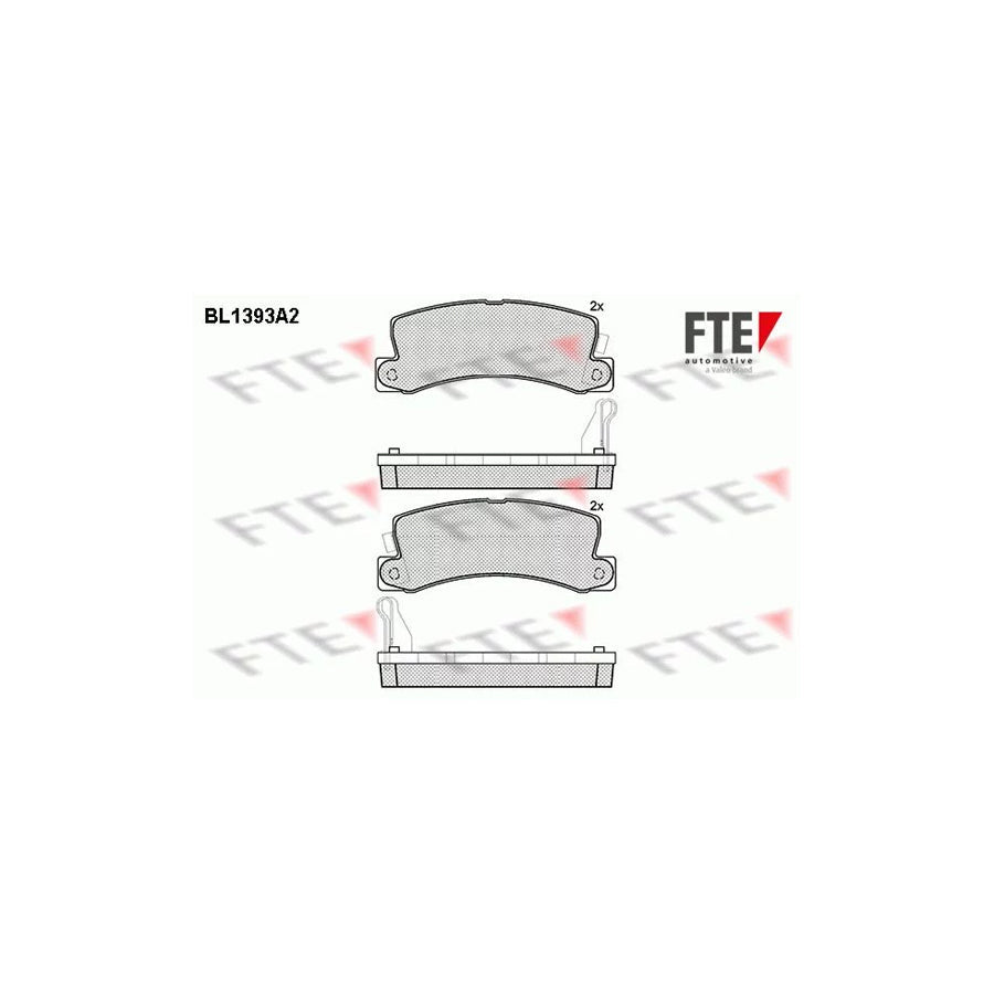 FTE 9010168 Brake Pad Set