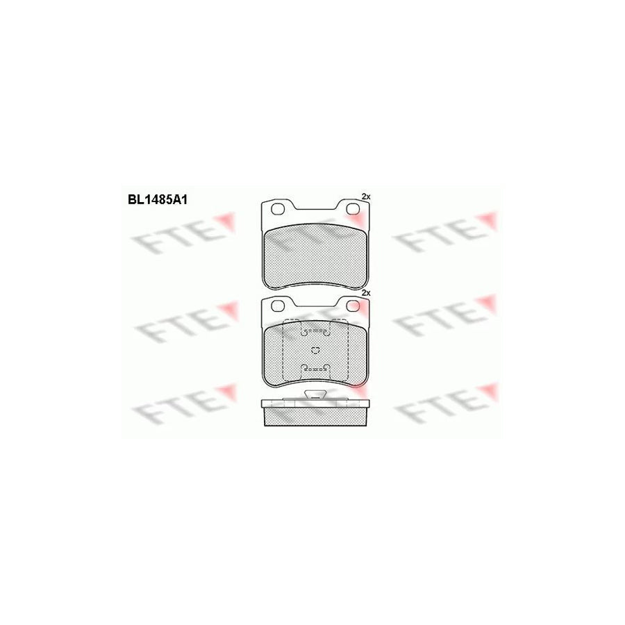 FTE 9010218 Brake Pad Set