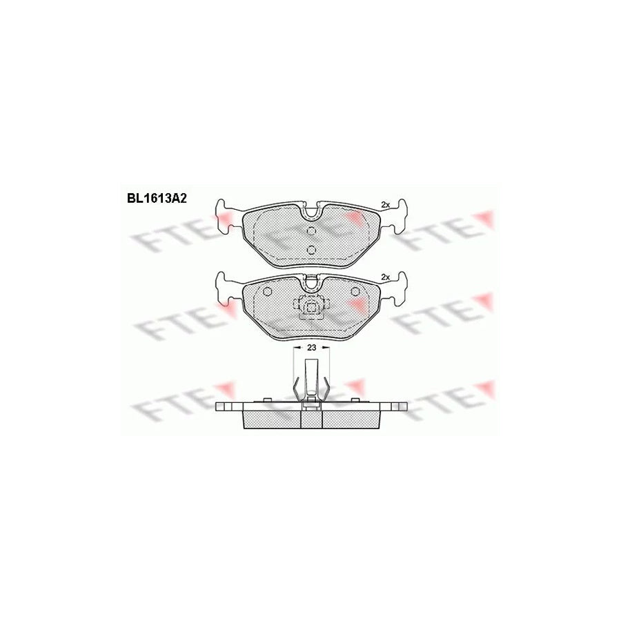 FTE 9010248 Brake Pad Set