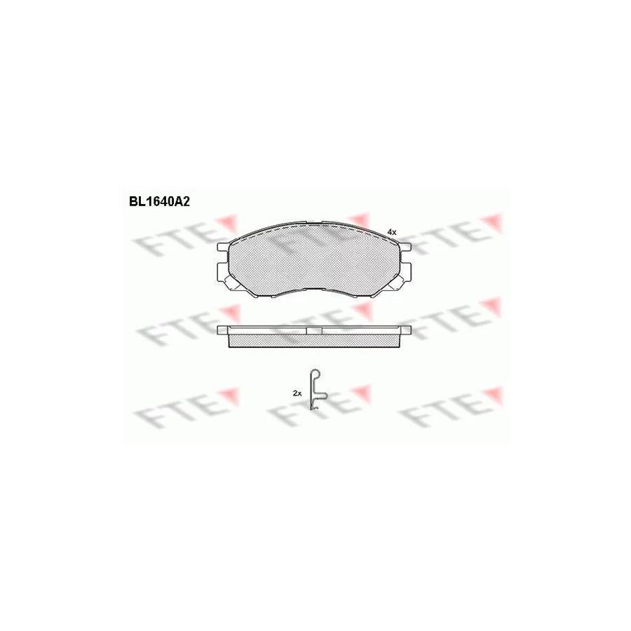 FTE 9010263 Brake Pad Set