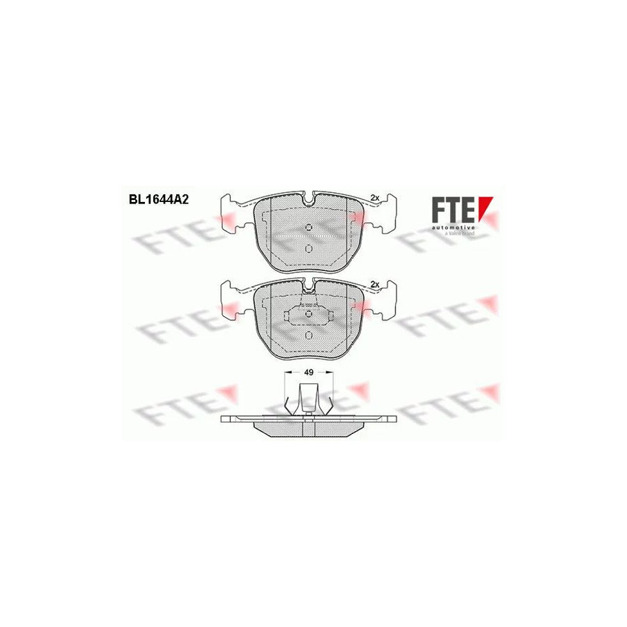 FTE 9010265 Brake Pad Set