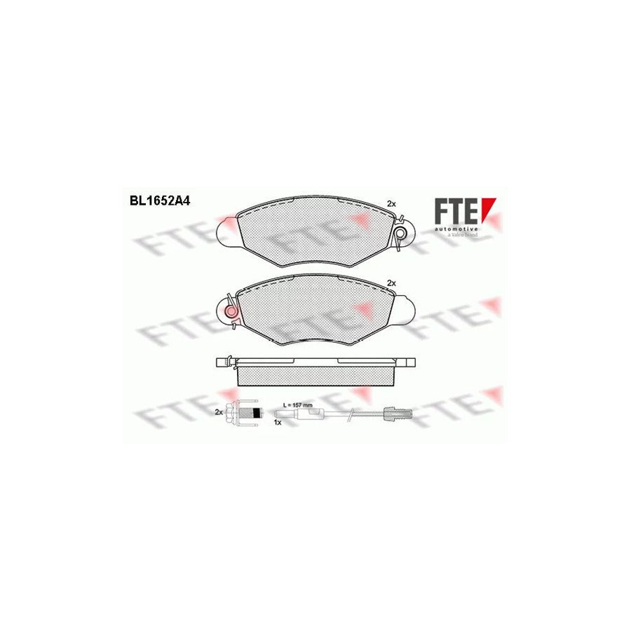 FTE 9010269 Brake Pad Set