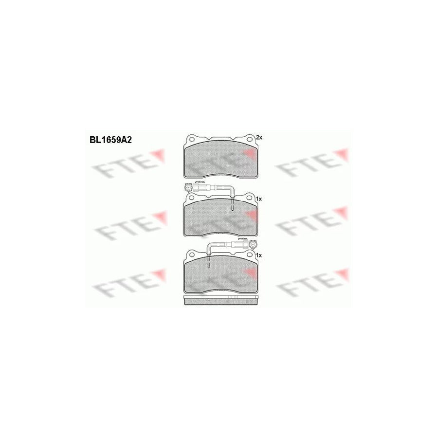 FTE 9010275 Brake Pad Set