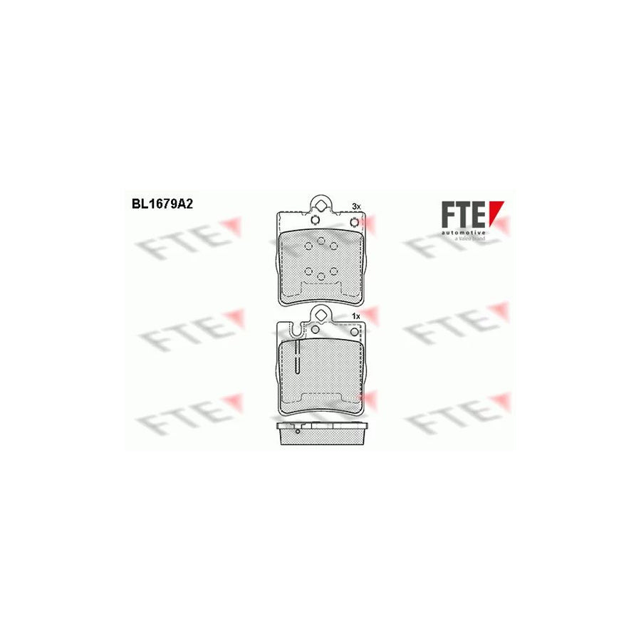 FTE 9010288 Brake Pad Set