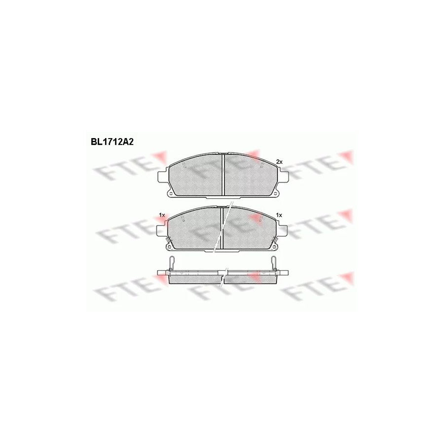 FTE 9010313 Brake Pad Set