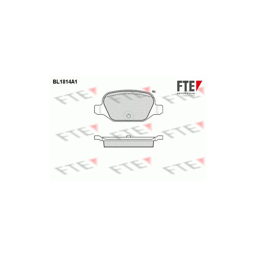 FTE 9010391 Brake Pad Set