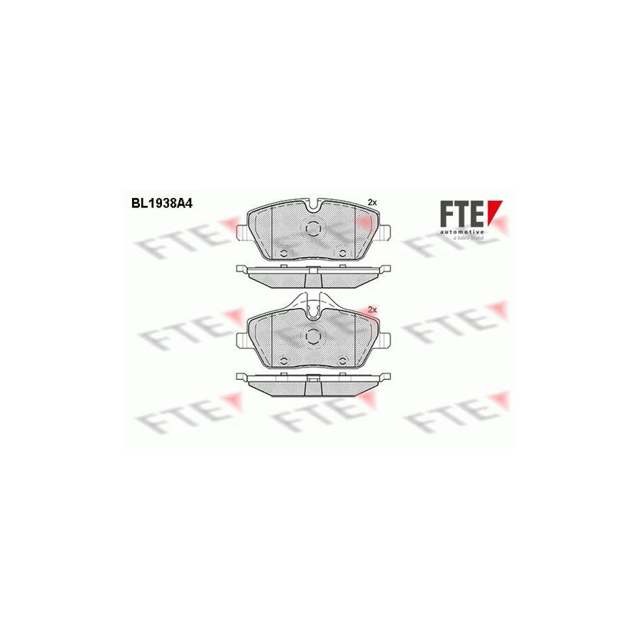 FTE 9010528 Brake Pad Set