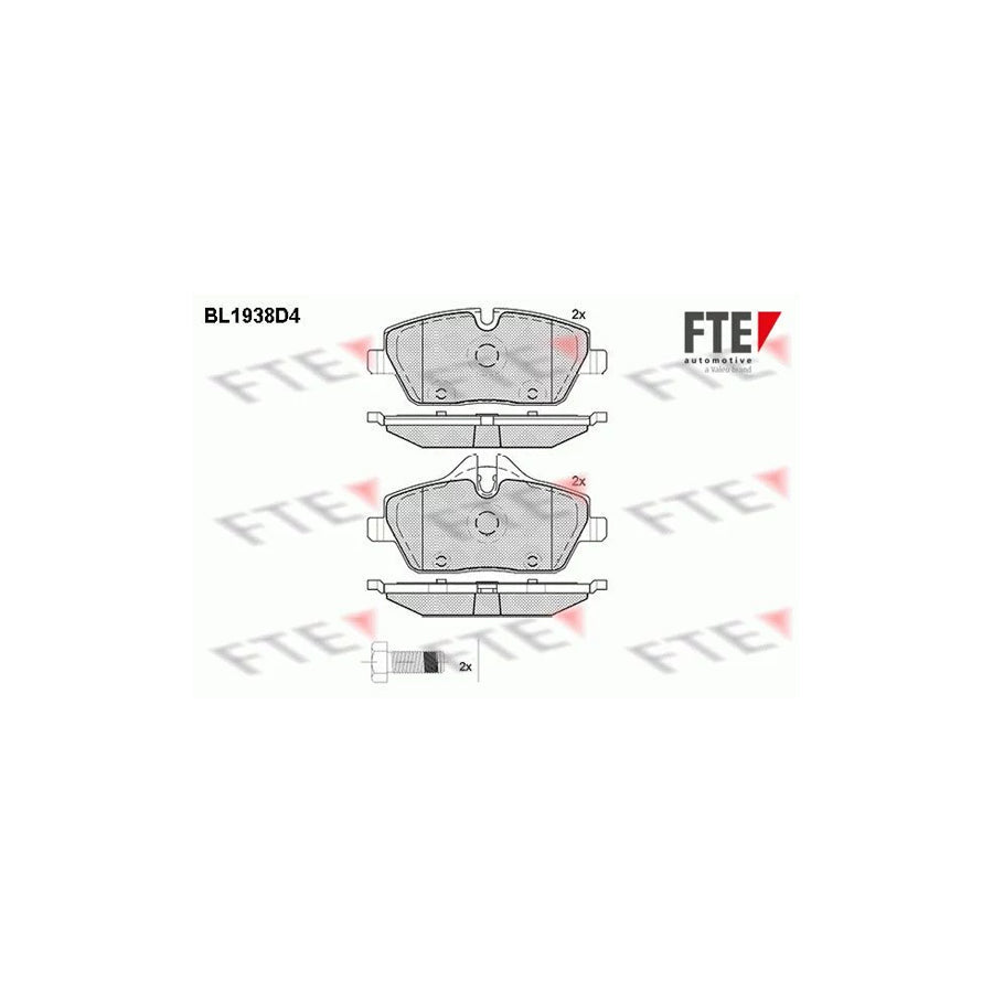 FTE 9010531 Brake Pad Set
