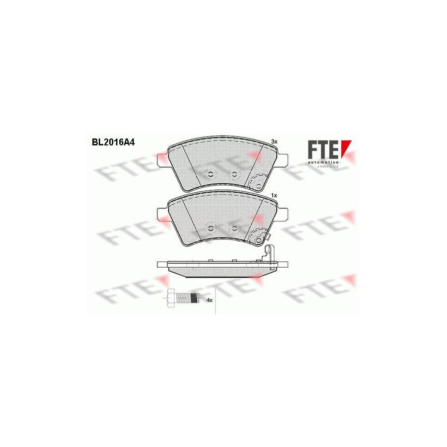 FTE 9010602 Brake Pad Set