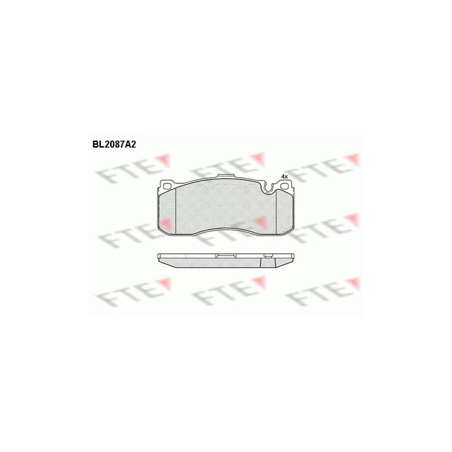 FTE 9010671 Brake Pad Set