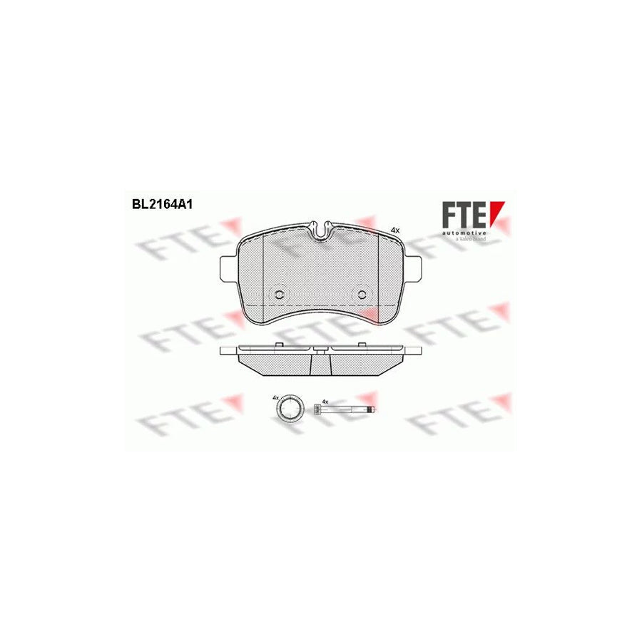 FTE 9010687 Brake Pad Set for Iveco Daily