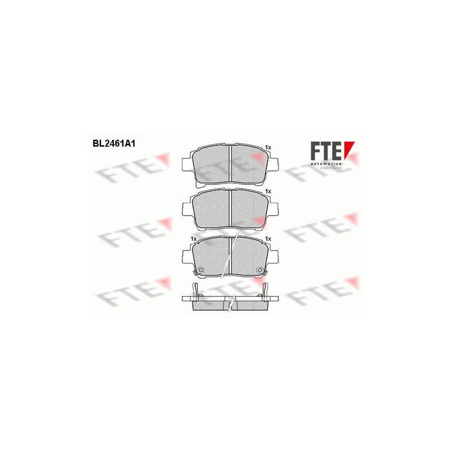 FTE 9010747 Brake Pad Set