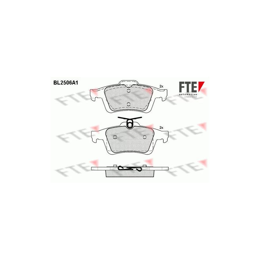 FTE 9010769 Brake Pad Set