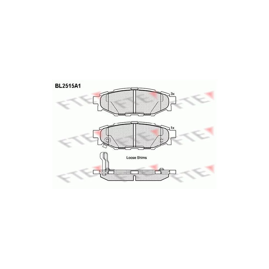 FTE 9010773 Brake Pad Set