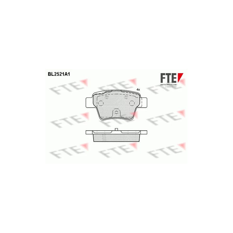 FTE 9010778 Brake Pad Set