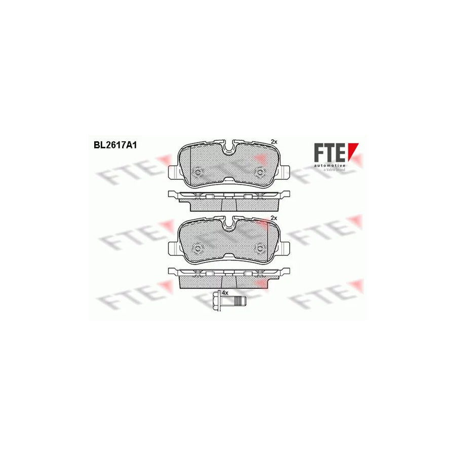 FTE 9010865 Brake Pad Set