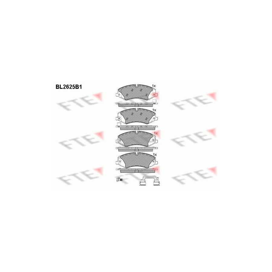 FTE 9010874 Brake Pad Set