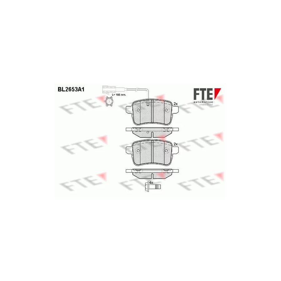 FTE 9010892 Brake Pad Set