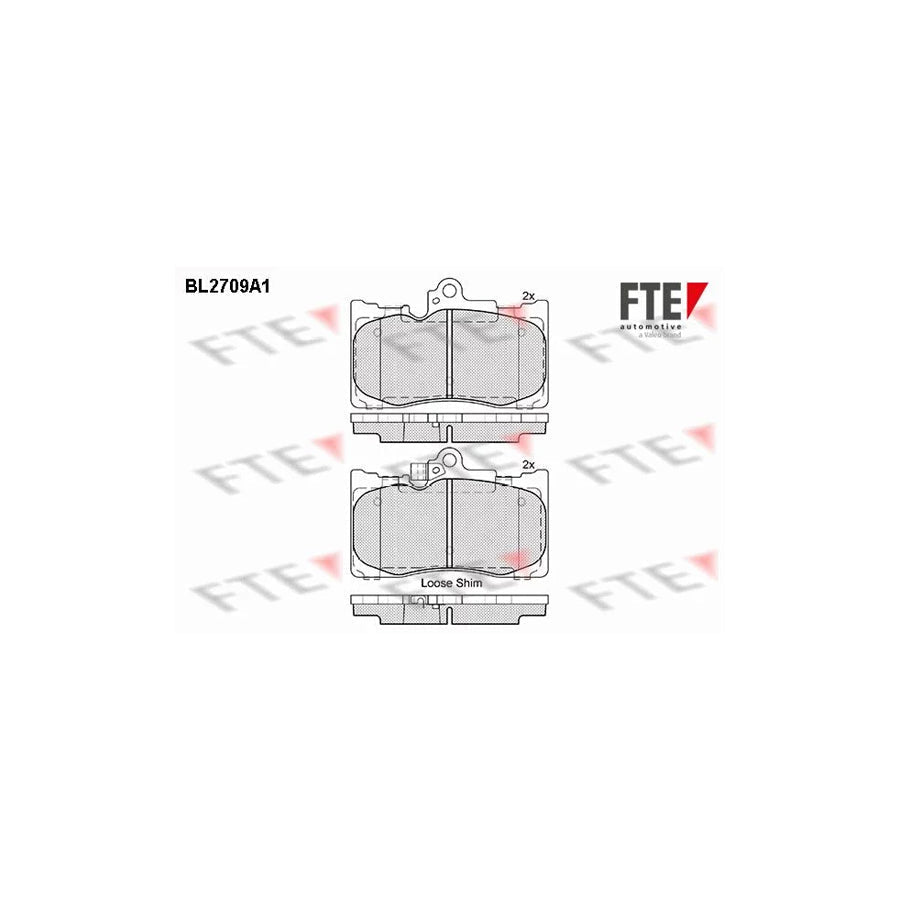 FTE 9010935 Brake Pad Set