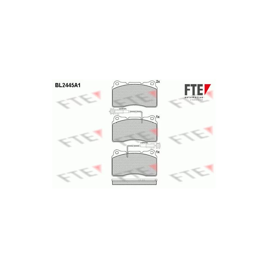 FTE 9011049 Brake Pad Set