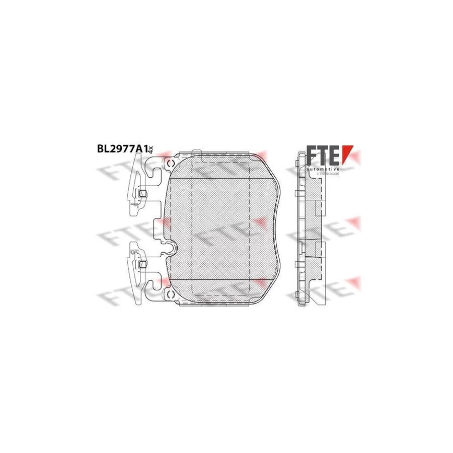 FTE 9011223 Brake Pad Set
