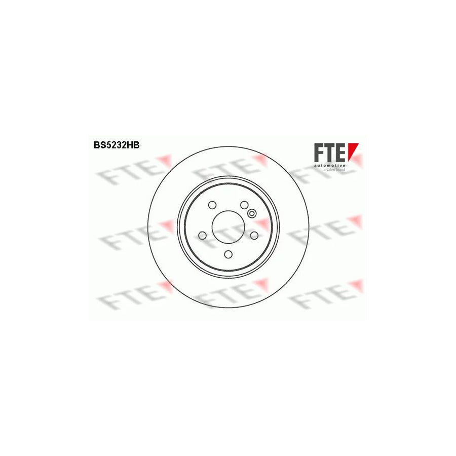 FTE 9082556 Brake Disc Suitable for Mercedes-Benz ML-Class (W163)