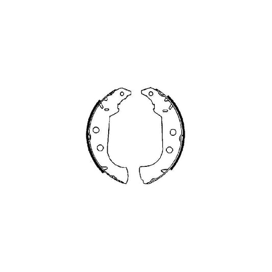 FTE 9100015 Brake Shoe Set