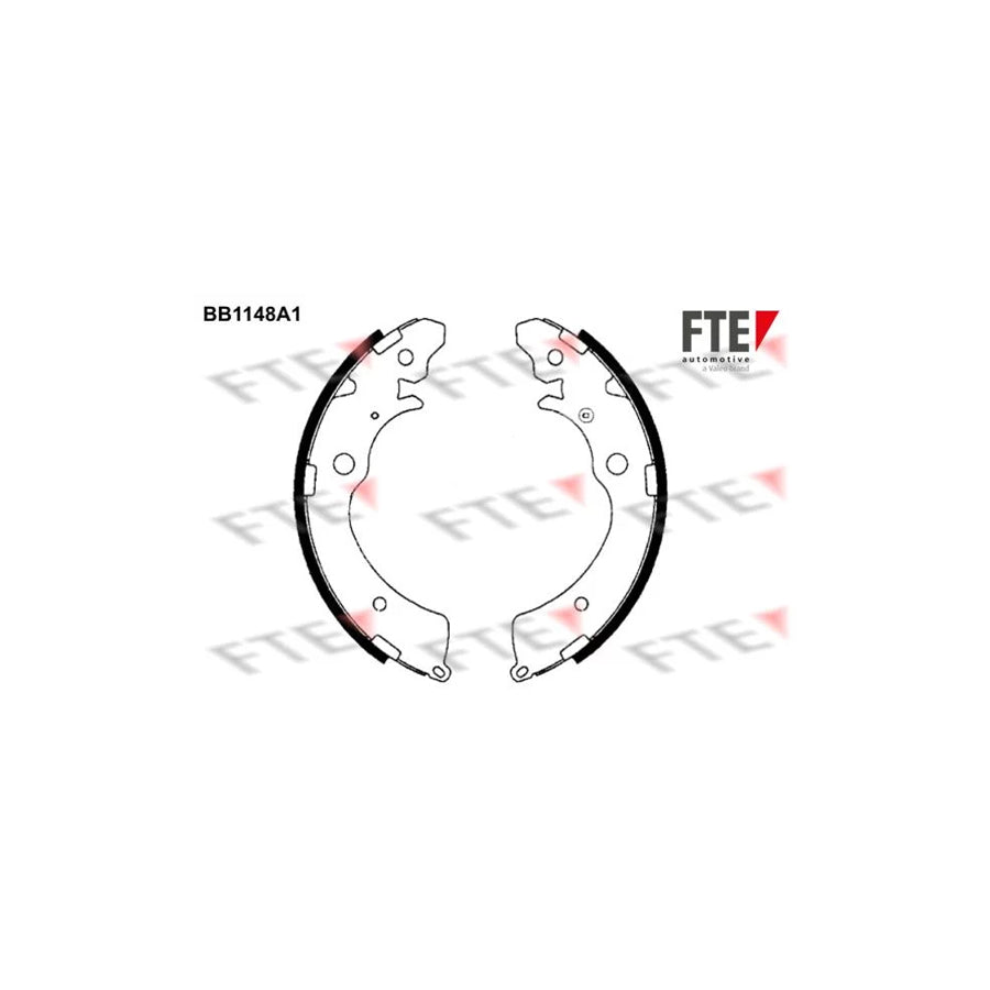 FTE 9100028 Brake Shoe Set